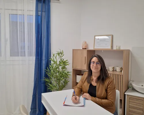 Laurie, sophrologue à l'Espace Satya d'Elne